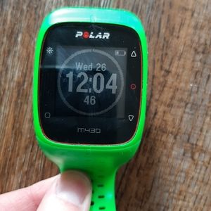 Polar M430 model fitness tracker and watch